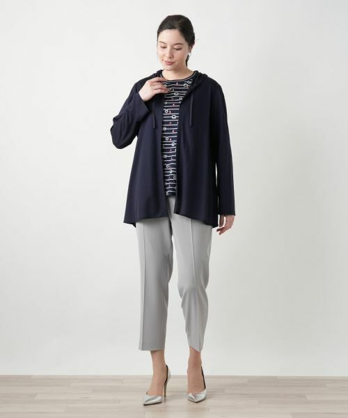 Leilian PLUS HOUSE / レリアンプラスハウス シャツ・ブラウス | フーデッドブラウス【Leilian WHITE LABEL】 | 詳細15