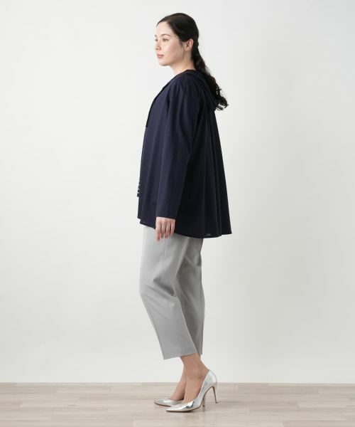 Leilian PLUS HOUSE / レリアンプラスハウス シャツ・ブラウス | フーデッドブラウス【Leilian WHITE LABEL】 | 詳細16