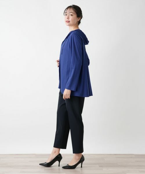 Leilian PLUS HOUSE / レリアンプラスハウス シャツ・ブラウス | フーデッドブラウス【Leilian WHITE LABEL】 | 詳細2