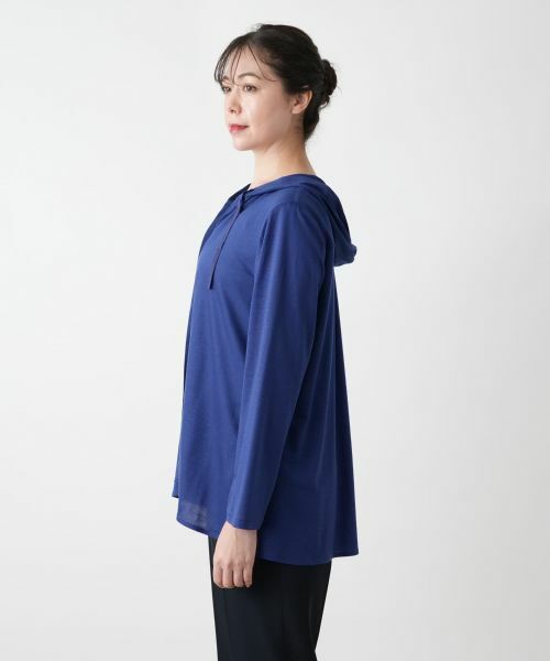 Leilian PLUS HOUSE / レリアンプラスハウス シャツ・ブラウス | フーデッドブラウス【Leilian WHITE LABEL】 | 詳細5