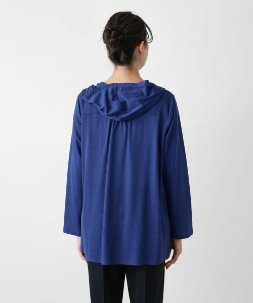 Leilian PLUS HOUSE / レリアンプラスハウス シャツ・ブラウス | フーデッドブラウス【Leilian WHITE LABEL】 | 詳細6