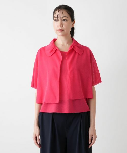 Leilian PLUS HOUSE / レリアンプラスハウス カーディガン・ボレロ | ニットシャツ【BOURGE】 | 詳細13