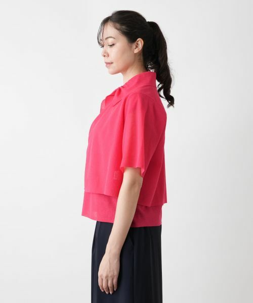 Leilian PLUS HOUSE / レリアンプラスハウス カーディガン・ボレロ | ニットシャツ【BOURGE】 | 詳細14