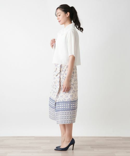 Leilian PLUS HOUSE / レリアンプラスハウス カーディガン・ボレロ | ニットシャツ【BOURGE】 | 詳細2