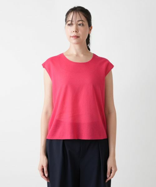 Leilian PLUS HOUSE / レリアンプラスハウス ニット・セーター | ノースリーブニット【BOURGE】 | 詳細7