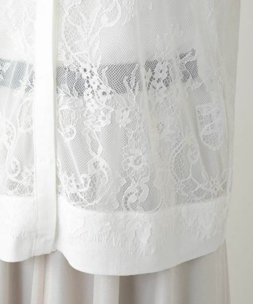 Leilian PLUS HOUSE / レリアンプラスハウス カーディガン・ボレロ | レースカーディガン【BOURGE】 | 詳細13