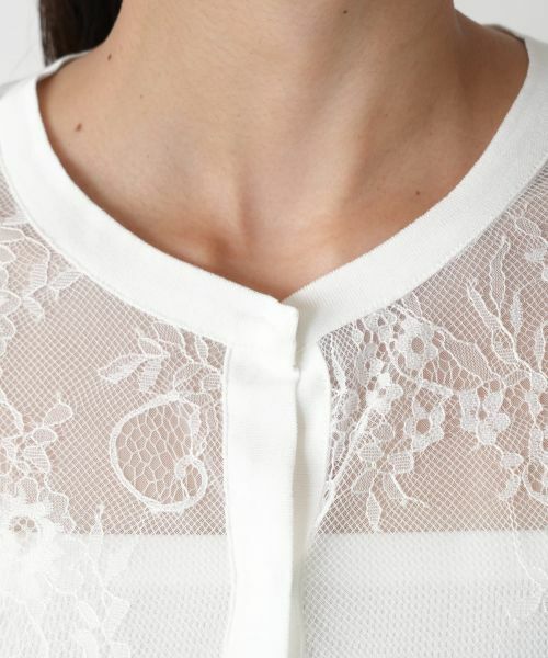 Leilian PLUS HOUSE / レリアンプラスハウス カーディガン・ボレロ | レースカーディガン【BOURGE】 | 詳細14