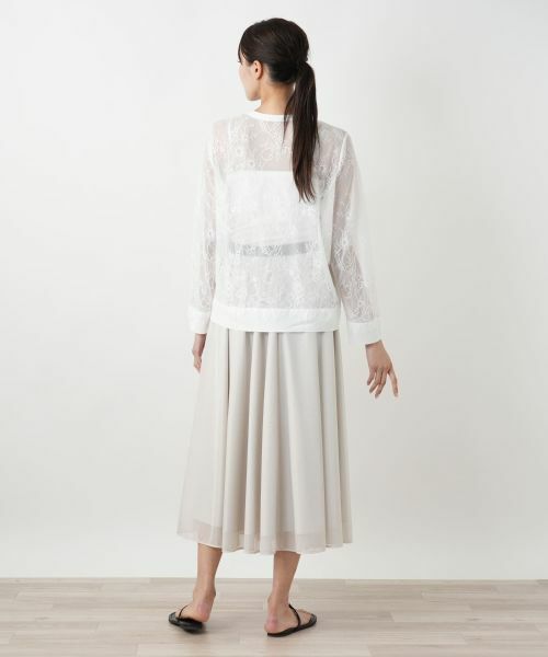 Leilian PLUS HOUSE / レリアンプラスハウス カーディガン・ボレロ | レースカーディガン【BOURGE】 | 詳細6