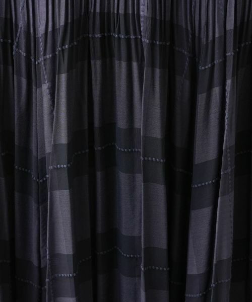 Leilian PLUS HOUSE / レリアンプラスハウス ロング・マキシ丈スカート | チェックフレアスカート【BOURGE】 | 詳細13