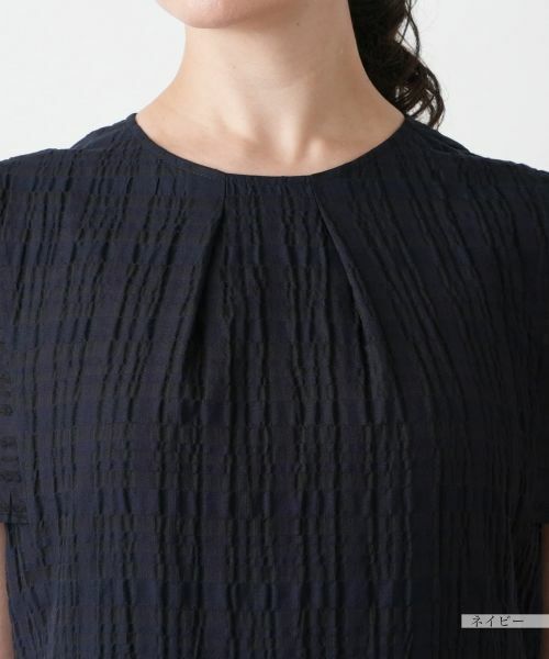 Leilian PLUS HOUSE / レリアンプラスハウス ドレス | チェックフレアワンピース【BOURGE】 | 詳細10