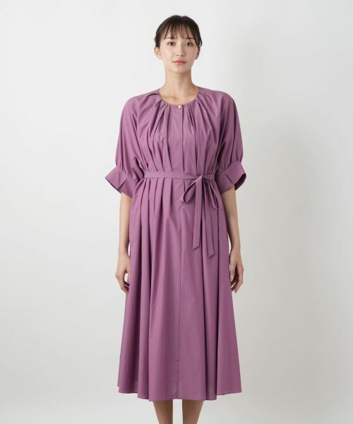 Leilian PLUS HOUSE / レリアンプラスハウス ドレス | 【店舗人気】タックワンピース【BOURGE】 | 詳細8