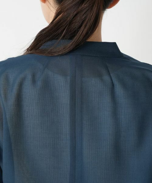 Leilian PLUS HOUSE / レリアンプラスハウス テーラードジャケット | ノーカラーシアージャケット【BOURGE】 | 詳細11