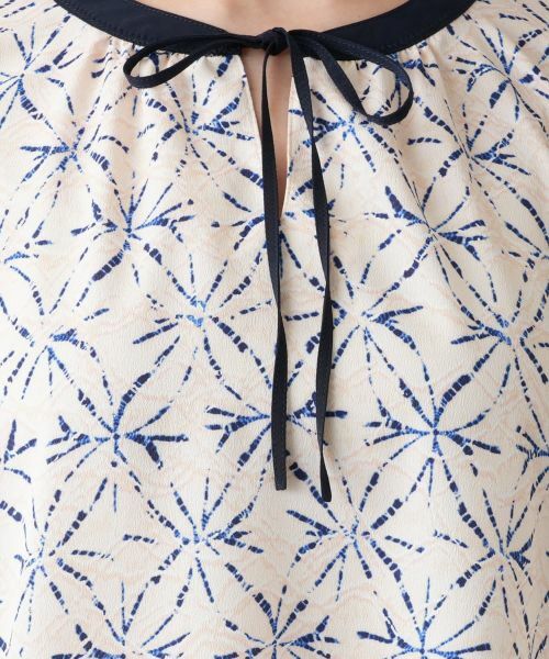 Leilian PLUS HOUSE / レリアンプラスハウス シャツ・ブラウス | 幾何学柄ブラウス【BOURGE】 | 詳細11