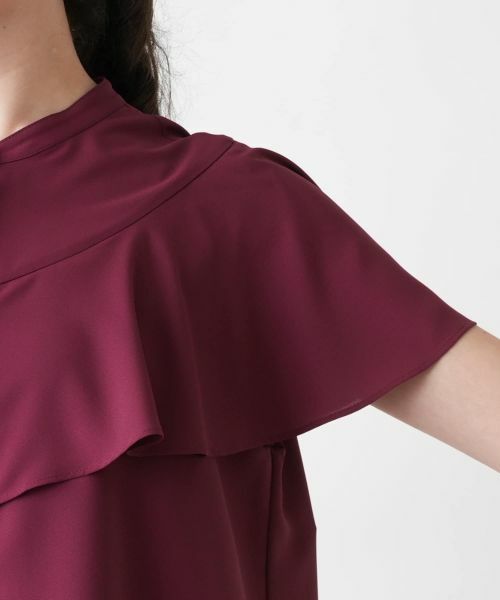 Leilian PLUS HOUSE / レリアンプラスハウス シャツ・ブラウス | バンドカラーブラウス【BOURGE】 | 詳細12