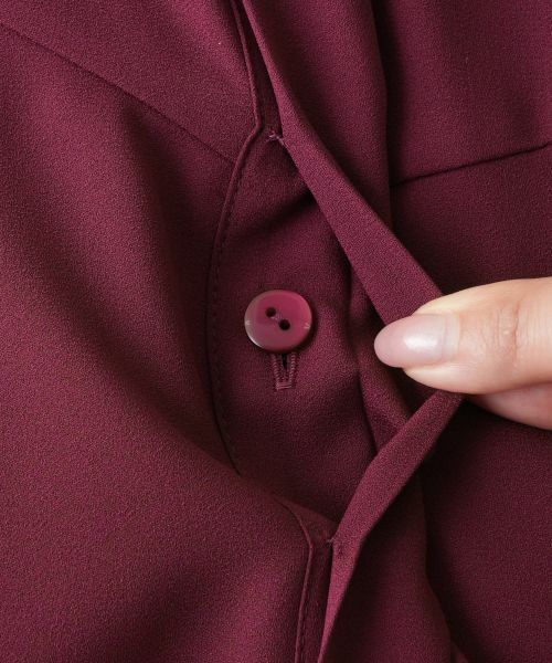 Leilian PLUS HOUSE / レリアンプラスハウス シャツ・ブラウス | バンドカラーブラウス【BOURGE】 | 詳細14