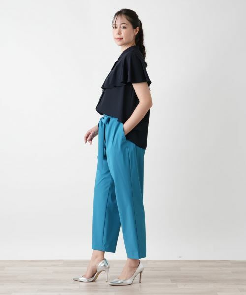 Leilian PLUS HOUSE / レリアンプラスハウス シャツ・ブラウス | バンドカラーブラウス【BOURGE】 | 詳細2