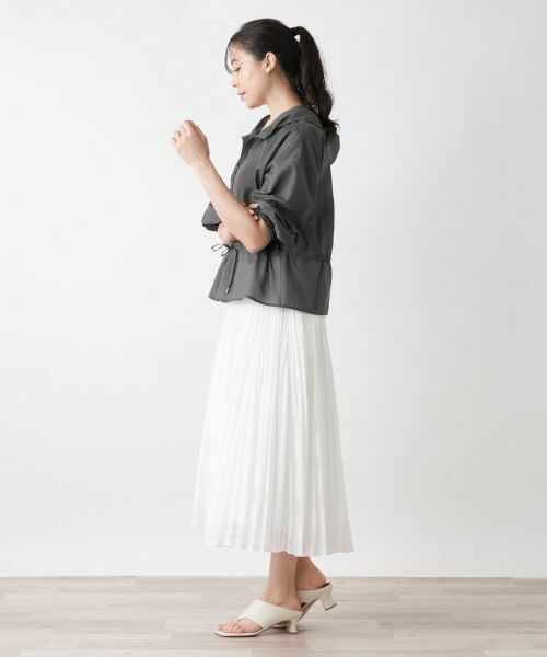 Leilian PLUS HOUSE / レリアンプラスハウス テーラードジャケット | 【店舗人気】フーデッドジャケット【BOURGE】 | 詳細2