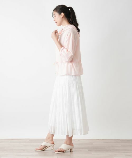 Leilian PLUS HOUSE / レリアンプラスハウス テーラードジャケット | 【店舗人気】フーデッドジャケット【BOURGE】 | 詳細8