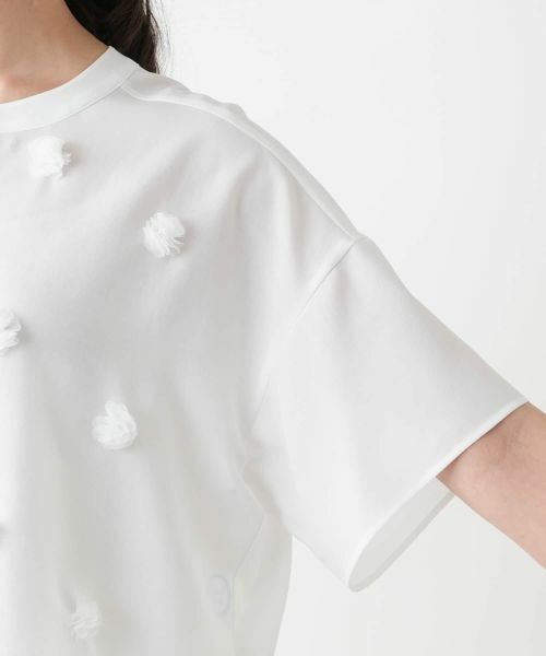 Leilian PLUS HOUSE / レリアンプラスハウス シャツ・ブラウス | フラワーモチーフブラウス【BOURGE】 | 詳細12