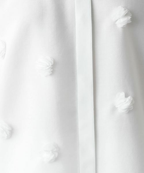 Leilian PLUS HOUSE / レリアンプラスハウス シャツ・ブラウス | フラワーモチーフブラウス【BOURGE】 | 詳細15
