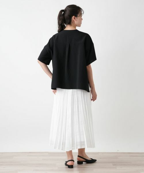 Leilian PLUS HOUSE / レリアンプラスハウス シャツ・ブラウス | フラワーモチーフブラウス【BOURGE】 | 詳細3