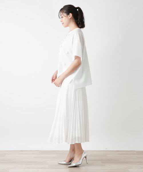 Leilian PLUS HOUSE / レリアンプラスハウス シャツ・ブラウス | フラワーモチーフブラウス【BOURGE】 | 詳細5