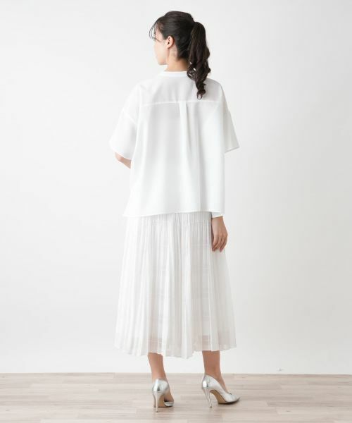 Leilian PLUS HOUSE / レリアンプラスハウス シャツ・ブラウス | フラワーモチーフブラウス【BOURGE】 | 詳細6