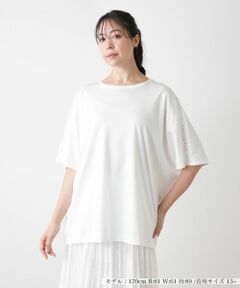 Leilian PLUS HOUSE / レリアンプラスハウス カットソー | ドルマンカットソー【BOURGE】