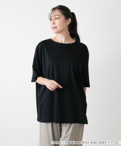 Leilian PLUS HOUSE / レリアンプラスハウス カットソー | ドルマンカットソー【BOURGE】