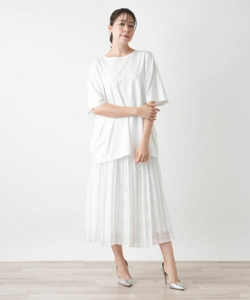 Leilian PLUS HOUSE / レリアンプラスハウス カットソー | ドルマンカットソー【BOURGE】 | 詳細1