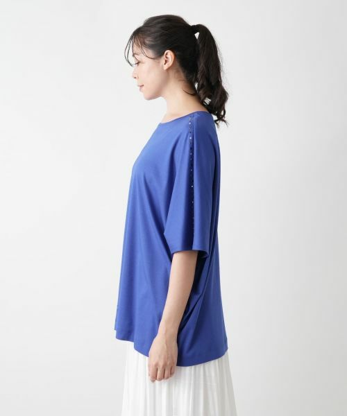 Leilian PLUS HOUSE / レリアンプラスハウス カットソー | ドルマンカットソー【BOURGE】 | 詳細11