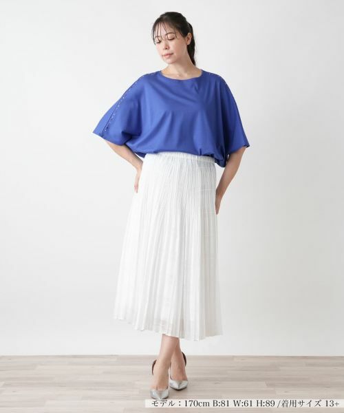 Leilian PLUS HOUSE / レリアンプラスハウス カットソー | ドルマンカットソー【BOURGE】 | 詳細7