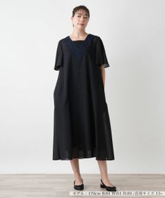 Leilian PLUS HOUSE / レリアンプラスハウス ドレス | フレアワンピース【BOURGE】