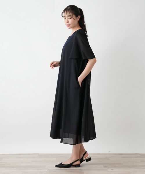Leilian PLUS HOUSE / レリアンプラスハウス ドレス | フレアワンピース【BOURGE】 | 詳細2