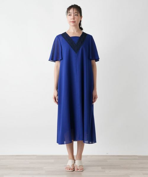 Leilian PLUS HOUSE / レリアンプラスハウス ドレス | フレアワンピース【BOURGE】 | 詳細8