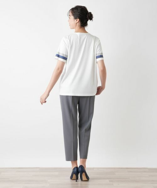 Leilian PLUS HOUSE / レリアンプラスハウス Tシャツ | プリントカットソー【ROCHAS Premiere】 | 詳細3