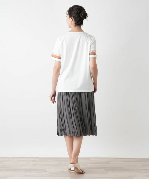 Leilian PLUS HOUSE / レリアンプラスハウス Tシャツ | プリントカットソー【ROCHAS Premiere】 | 詳細6