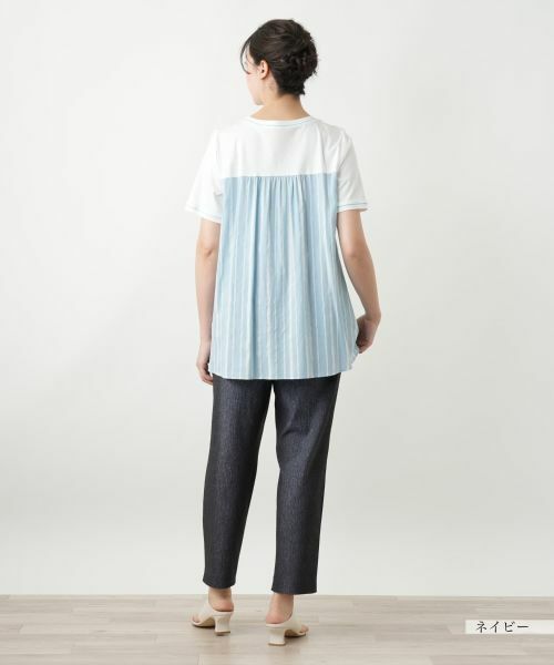 Leilian PLUS HOUSE / レリアンプラスハウス その他パンツ | プリントスリムパンツ | 詳細6