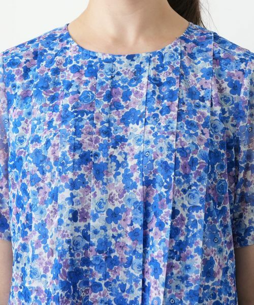 Leilian PLUS HOUSE / レリアンプラスハウス ドレス | 花柄フレアワンピース【ERICA】 | 詳細10