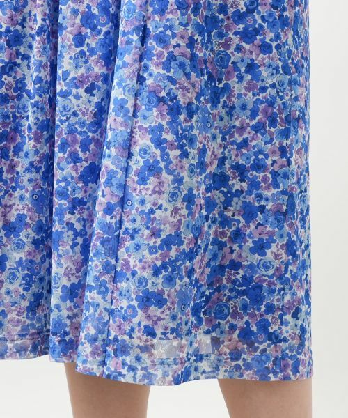 Leilian PLUS HOUSE / レリアンプラスハウス ドレス | 花柄フレアワンピース【ERICA】 | 詳細13