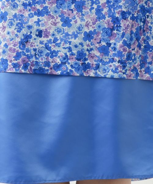 Leilian PLUS HOUSE / レリアンプラスハウス ドレス | 花柄フレアワンピース【ERICA】 | 詳細14