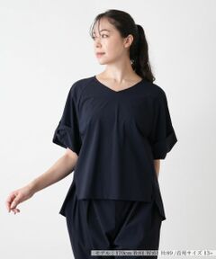 Leilian PLUS HOUSE / レリアンプラスハウス シャツ・ブラウス | 【店舗人気】Vネックブラウス【BOURGE】