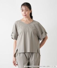 Leilian PLUS HOUSE / レリアンプラスハウス シャツ・ブラウス | 【店舗人気】Vネックブラウス【BOURGE】