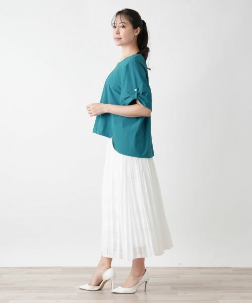 Leilian PLUS HOUSE / レリアンプラスハウス シャツ・ブラウス | 【店舗人気】Vネックブラウス【BOURGE】 | 詳細5