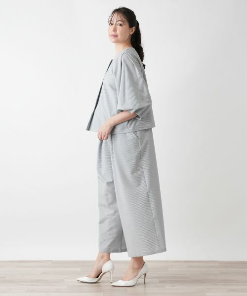 Leilian PLUS HOUSE / レリアンプラスハウス テーラードジャケット | 【店舗人気】ノーカラージャケット【BOURGE】 | 詳細6