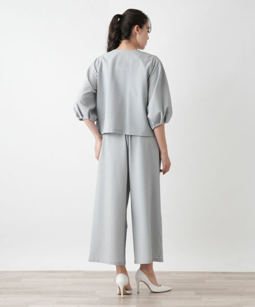 Leilian PLUS HOUSE / レリアンプラスハウス テーラードジャケット | 【店舗人気】ノーカラージャケット【BOURGE】 | 詳細7