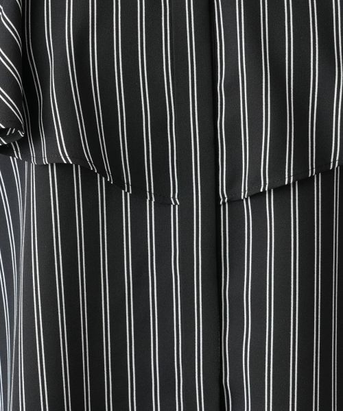 Leilian PLUS HOUSE / レリアンプラスハウス シャツ・ブラウス | ストライプ切替ブラウス【BOURGE】 | 詳細12