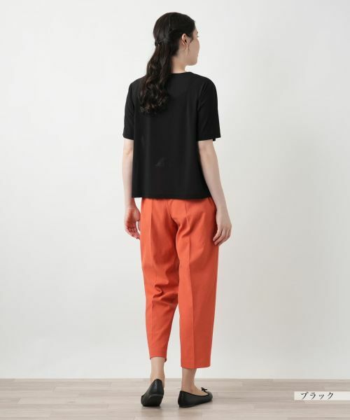 Leilian PLUS HOUSE / レリアンプラスハウス カットソー | フラワーモチーフカットソー | 詳細3