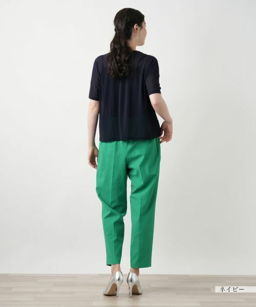 Leilian PLUS HOUSE / レリアンプラスハウス カットソー | フラワーモチーフカットソー | 詳細9