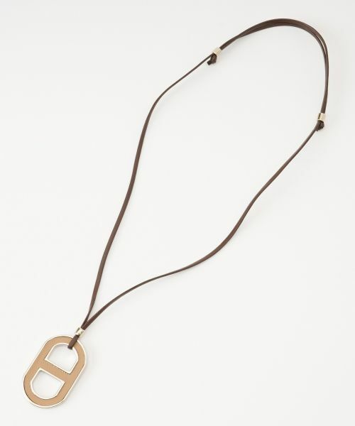 Leilian PLUS HOUSE / レリアンプラスハウス ネックレス・ペンダント・チョーカー | メタルプレートロングネックレス | 詳細1